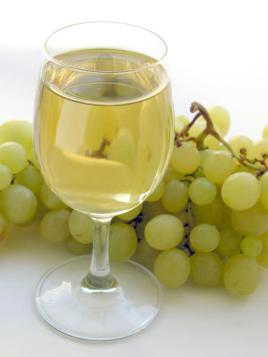 grapes and a glass of wine