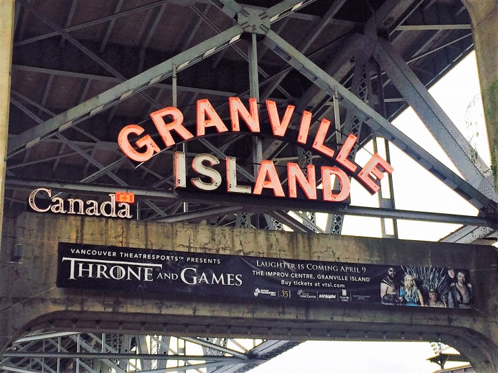 Granville Island Sign